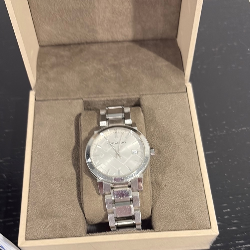 Burberry Silver Stainless Steel Men's Watch